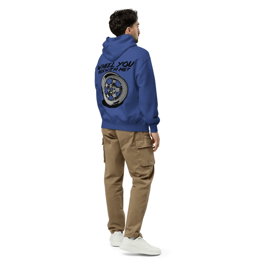 WHEEL YOU RIDE WITH ME - OVERSIZED HOODIE product image (12)