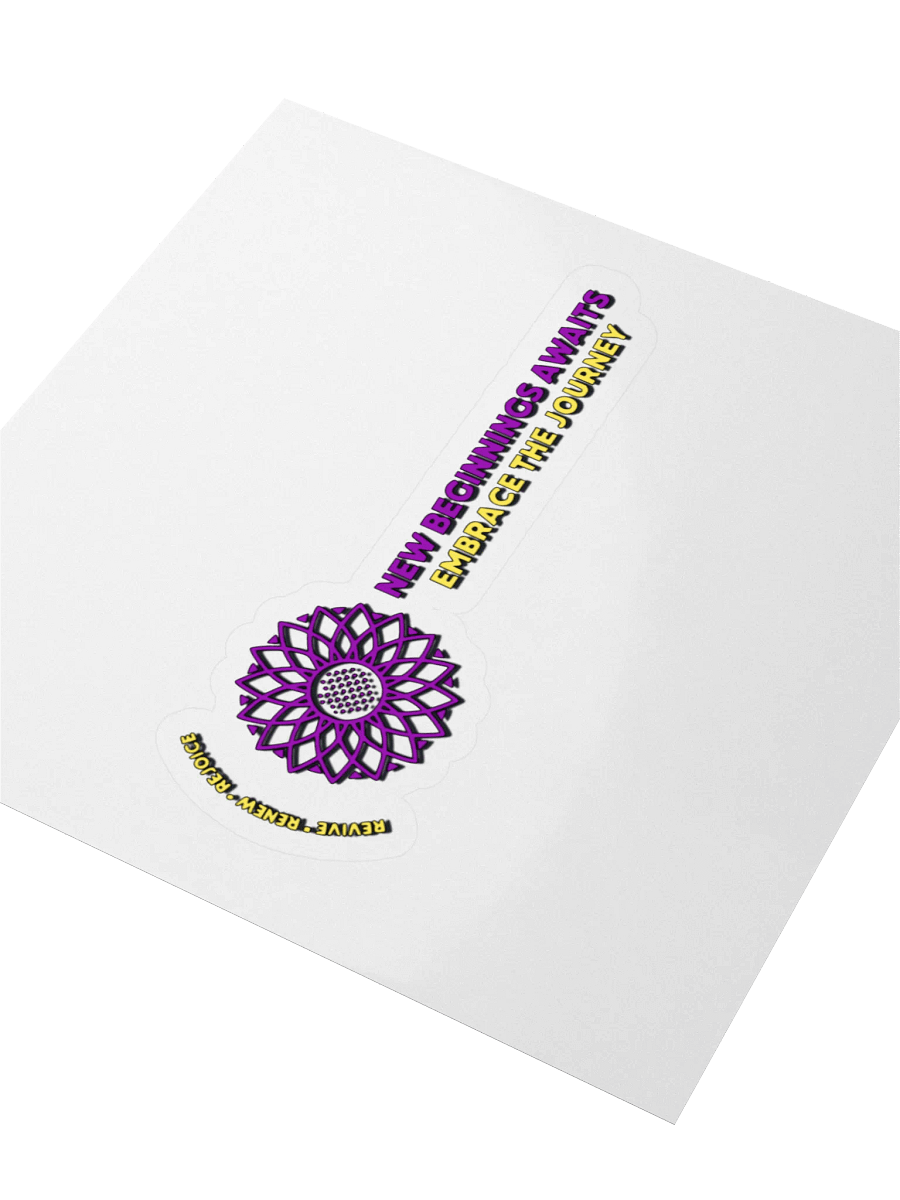 Revive & Renew Floral Sticker product image (3)