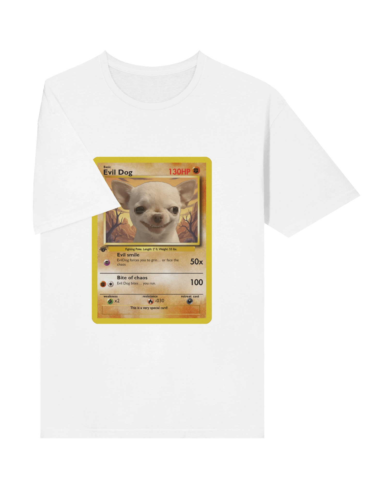 pokemon card Evil Dog Funny T-Shirt product image (14)