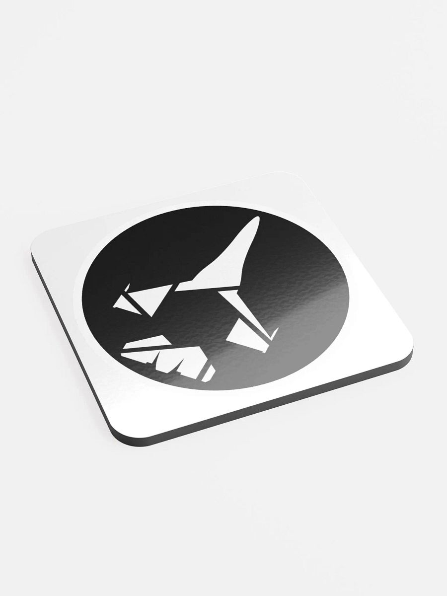 Glossed Cork Coaster - channel logo product image (2)