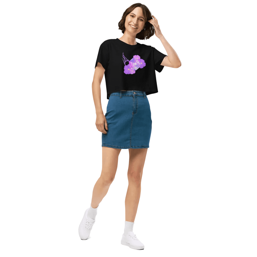 Gale Dekarios Inspired DND Die Crop Top product image (4)