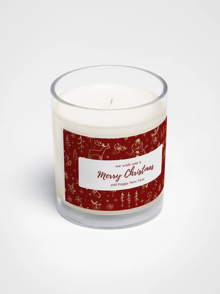 Merry Christmas Soy Wax Candle product image (2)