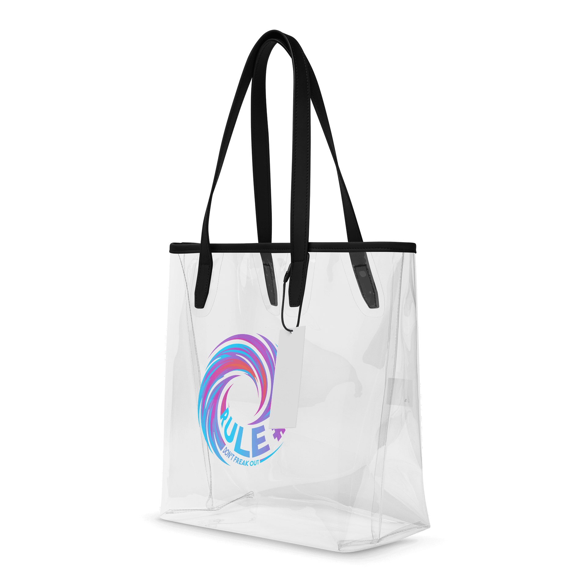 Rule #7 Clear Tote Bag Heatwave product image (4)