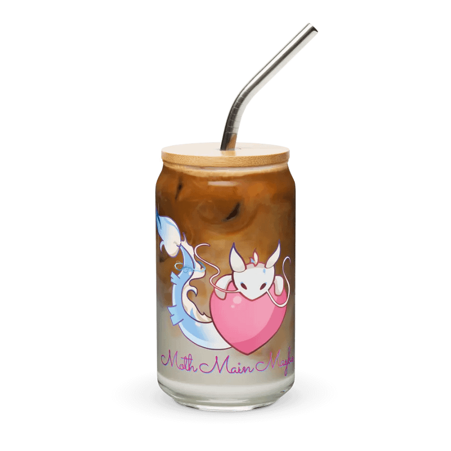 Moth Glass with Heart Logo product image (3)