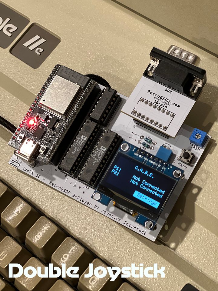 GABE - The Ultimate Bluetooth Gaming Device for the Apple II, Seriously. product image (1)