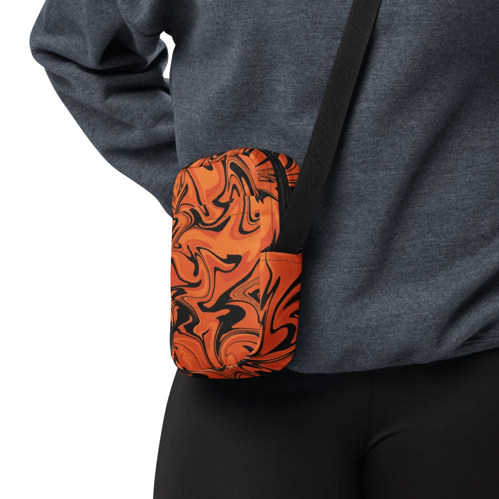 Orange Swirl Utility Crossbody Bag product image (10)