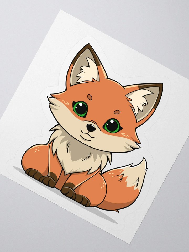 Cute Foxxo Sticker product image (4)