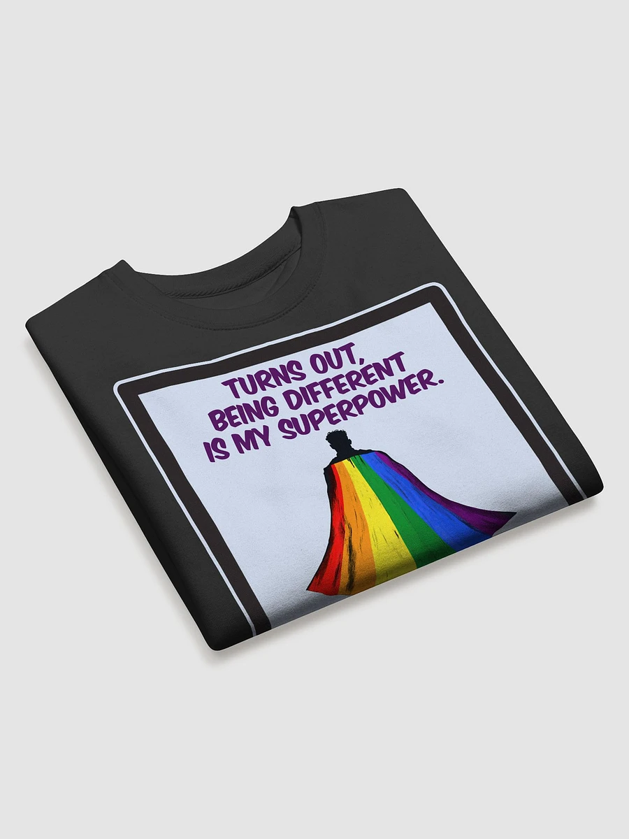 Being Different Is My Superpower - LGBTQ Pride Sweatshirt product image (15)