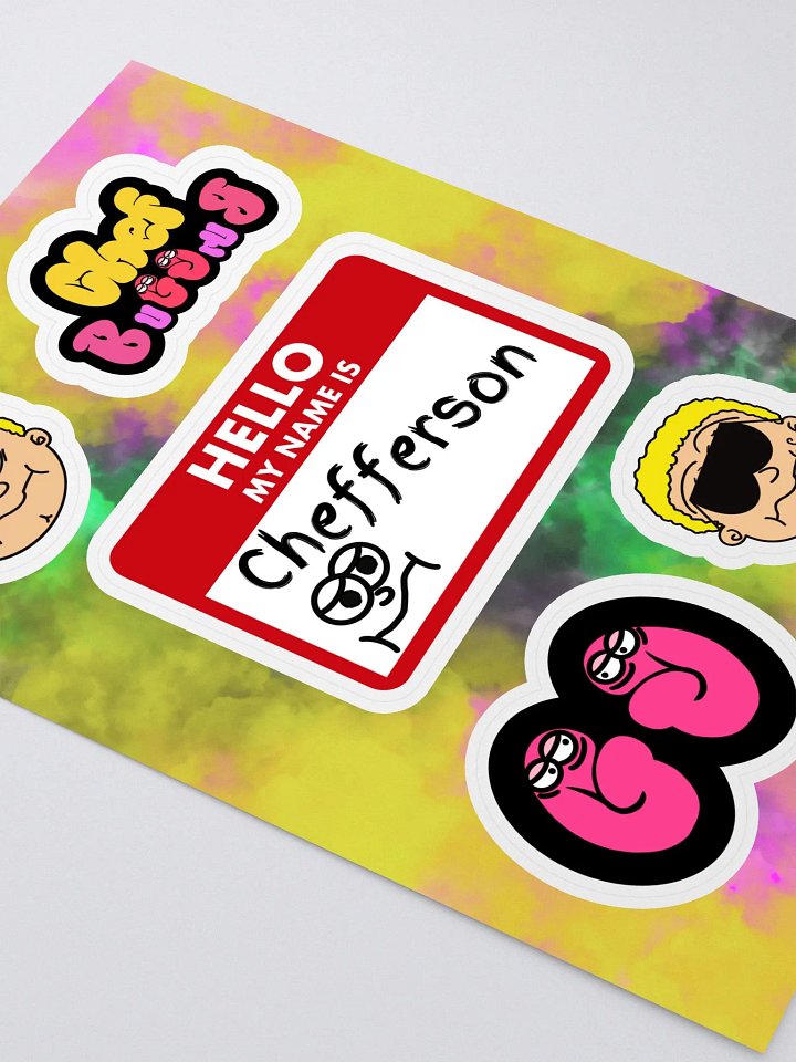 Chef Buggrub STICKER PACK 1 product image (2)