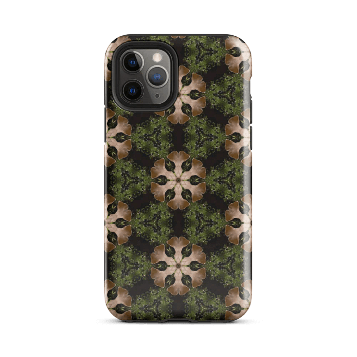 Tough Phone Case for iPhone® - Abstract Fungi Geometric Pattern product image (2)