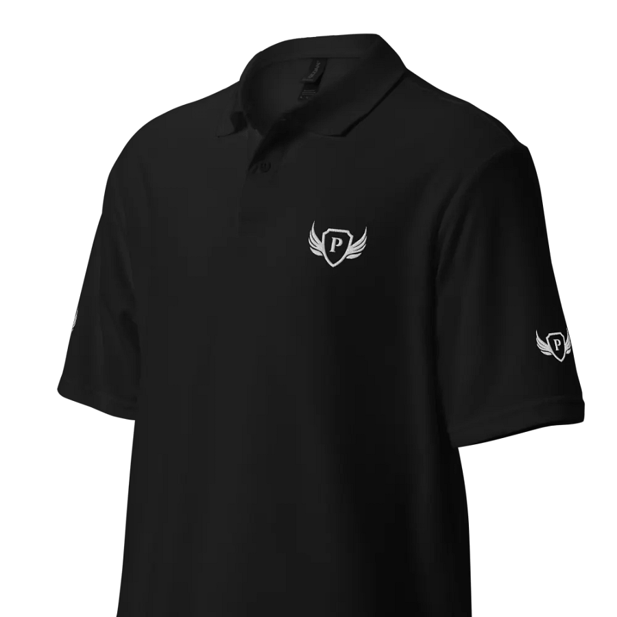 Pearce White Logo Polo Shirt product image (9)