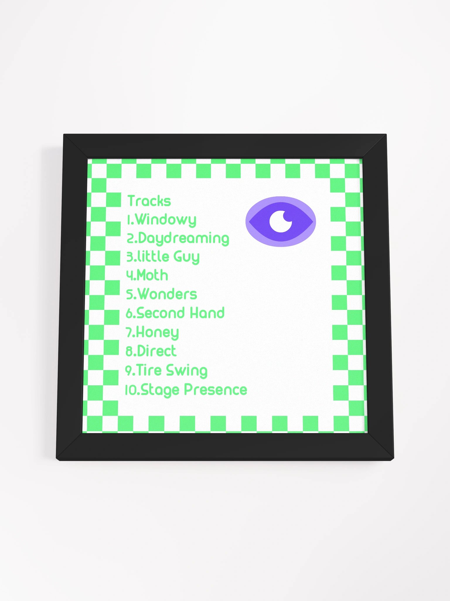 Stage Presence Tracklist Poster product image (4)