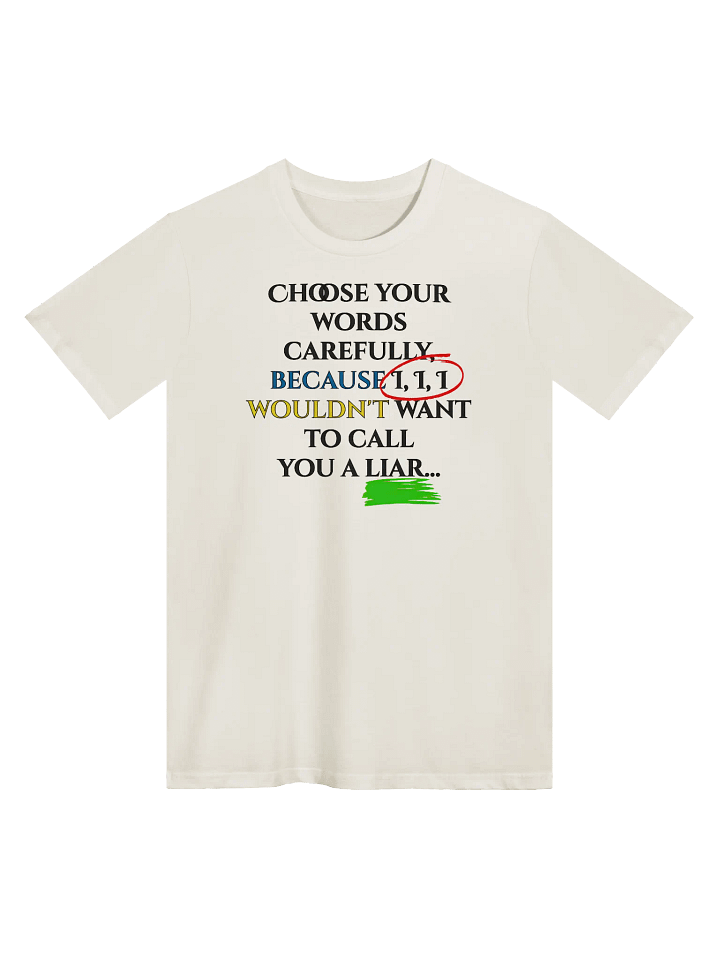 Choose Your Words Premium T-Shirt product image (1)