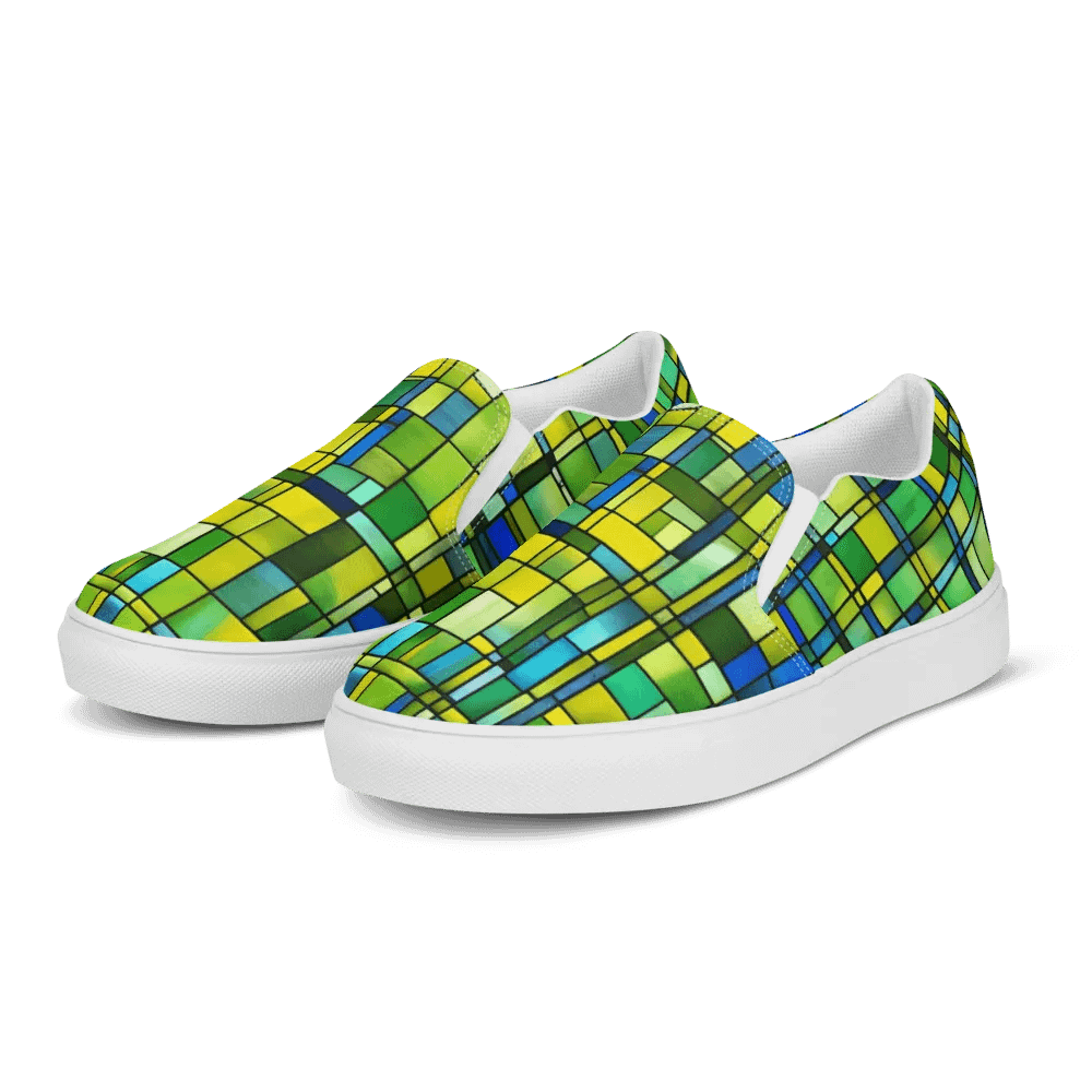 Mosaic Meadow Mens Slip-Ons product image (5)