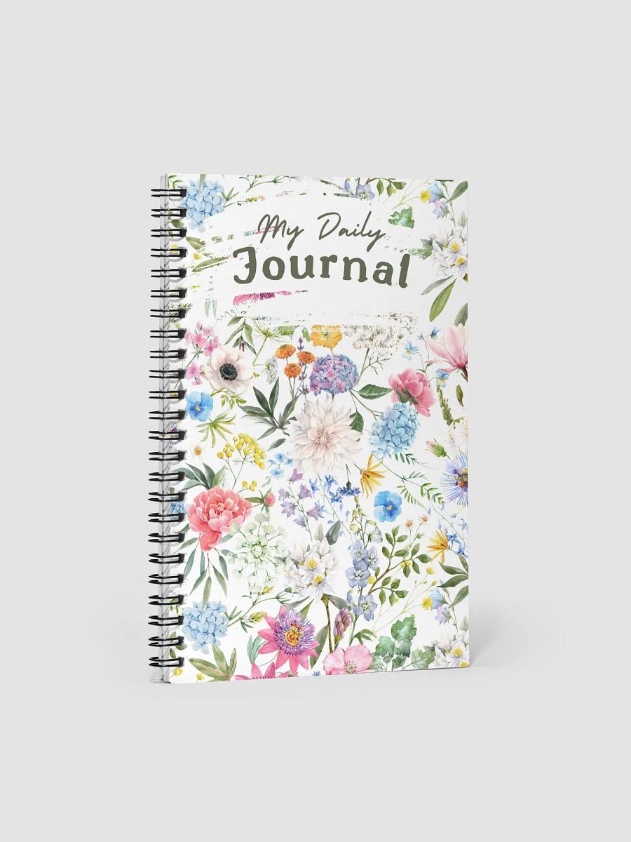 Floral Fantasy Spiral Notebook product image (1)
