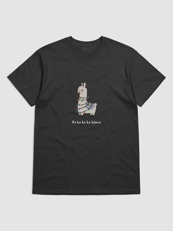 Christmas Women's T-Shirt | fa la la la llama | large print product image (1)
