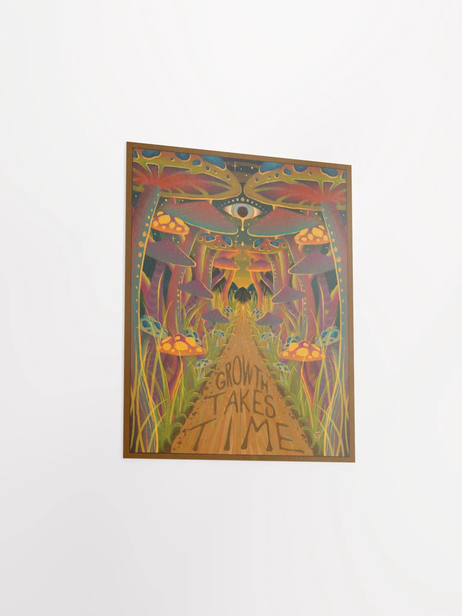 Matte Poster - Growth Takes Time product image (2)