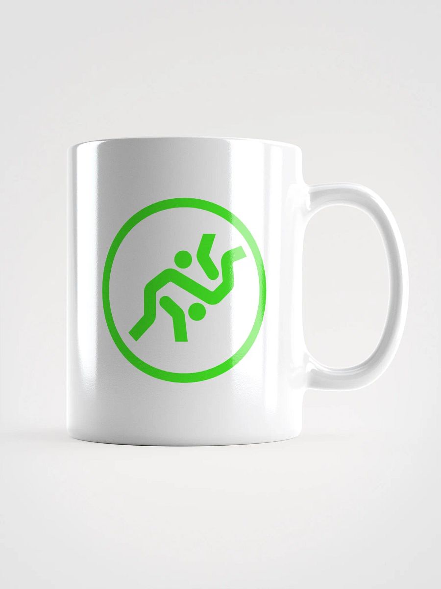 The Jiu-Jitsu Mug (Brazil Color - White) product image (5)