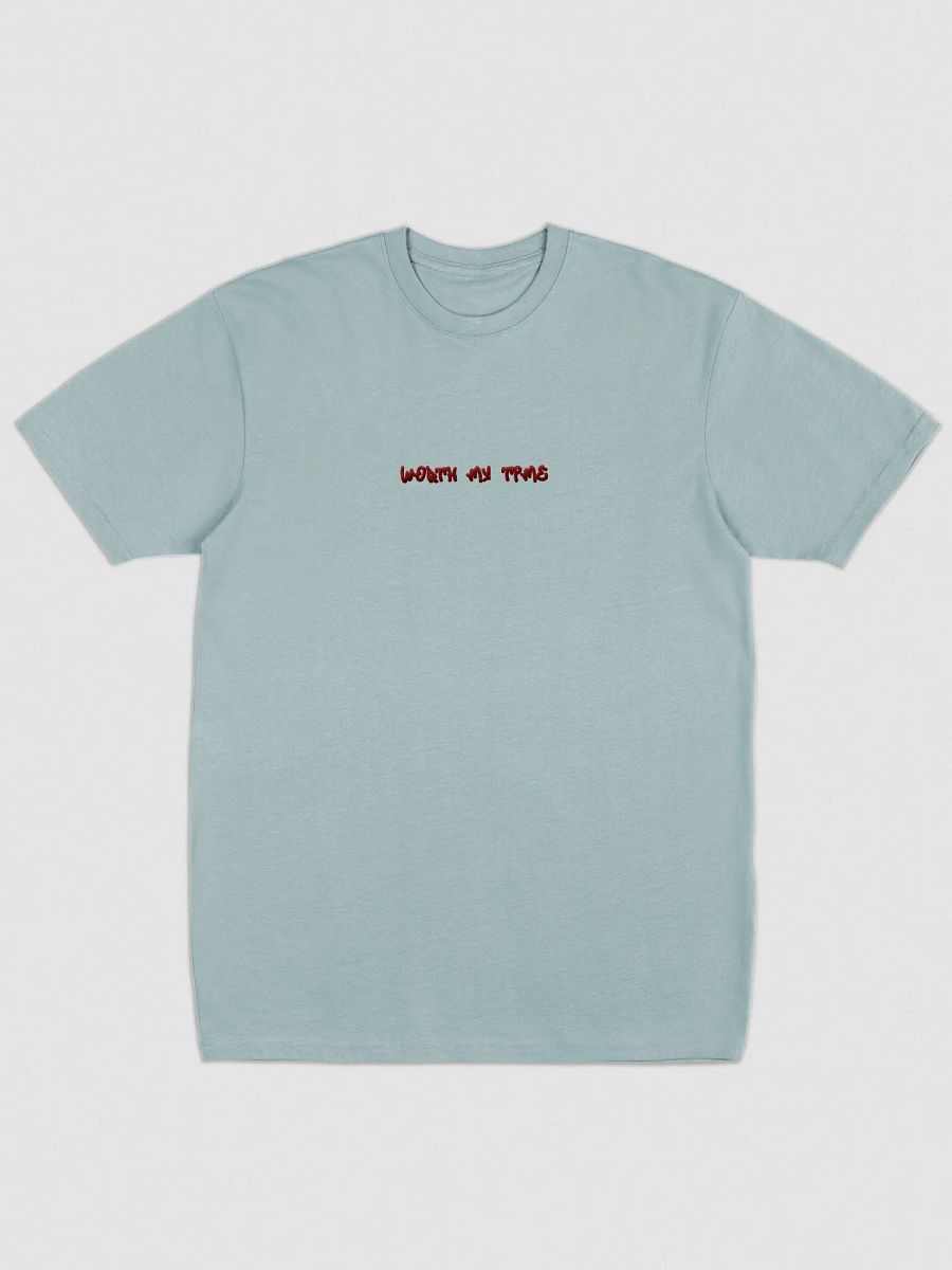 WORTH MY TIME Basic Heavyweight T-Shirt product image (2)