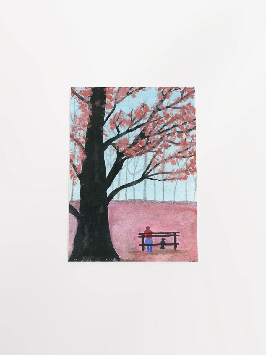 Waiting: Watercolor Poster product image (7)
