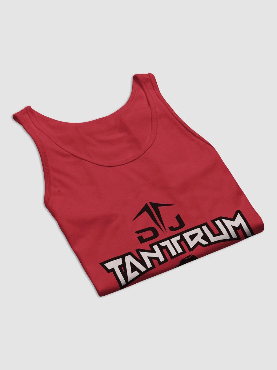 DJ TanTrum Tank Top (Black & White Logo) product image (5)
