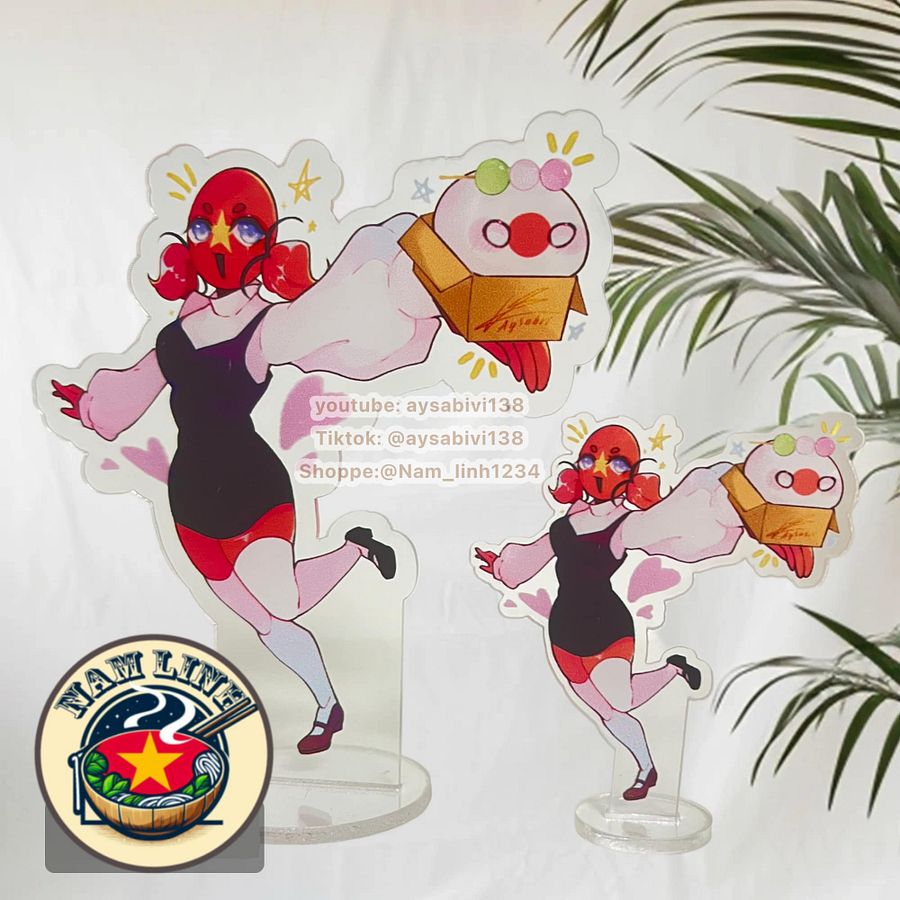 Countryhumans vietnam ( 10cm standees) product image (3)