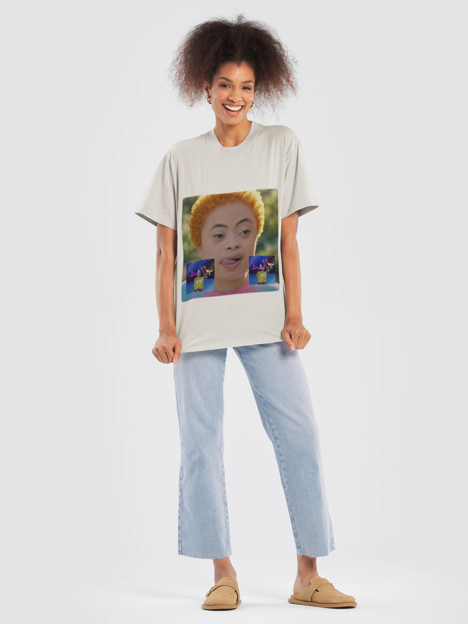 ice spice spongebob big guy tee shirt product image (7)