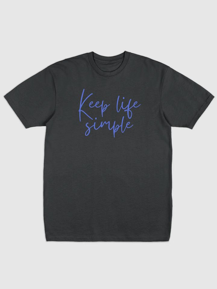 Simplicity in Blue Men's Tee product image (1)