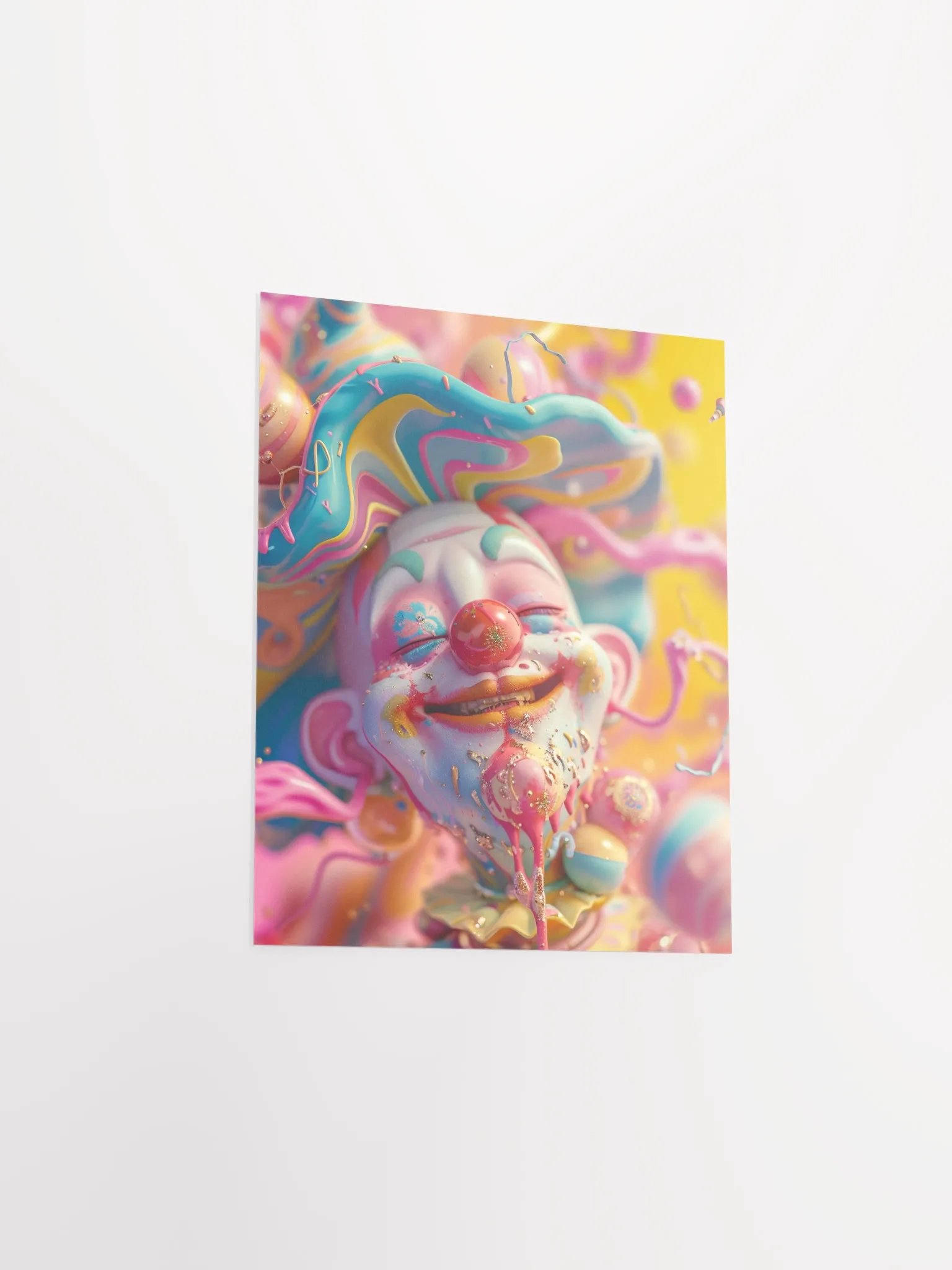 Whimsical Clown Dreams Poster product image (3)