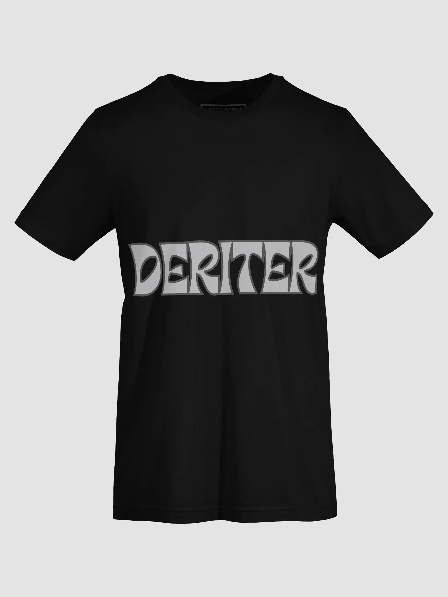 DERITER t-shirt playful with RETIRED backwards product image (7)