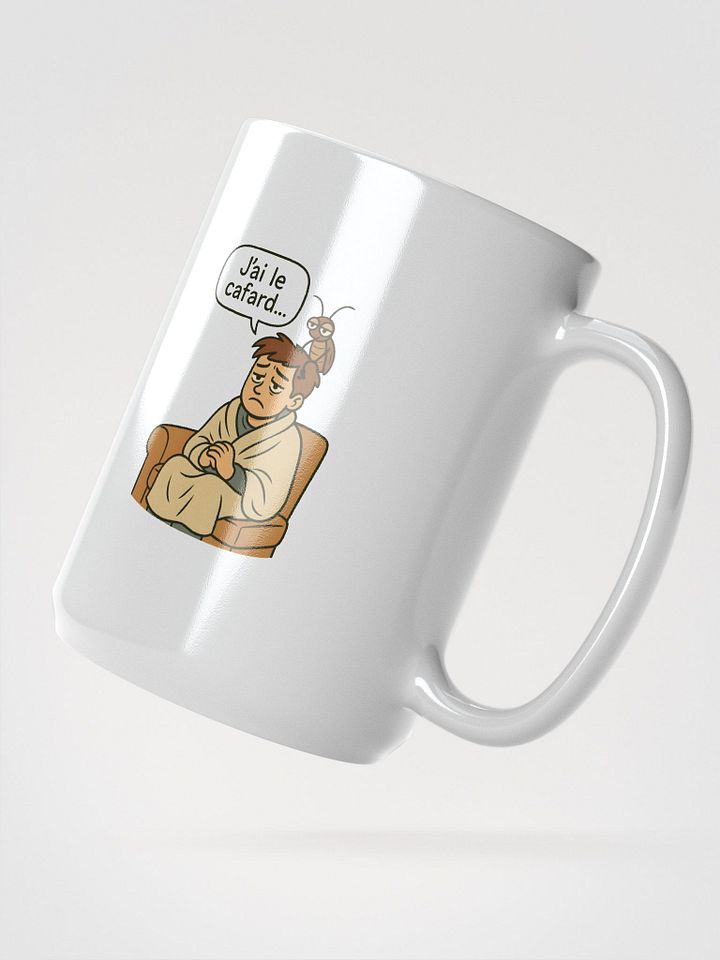 Avoir le cafard To feel depressed mug by dark alphabet product image (2)