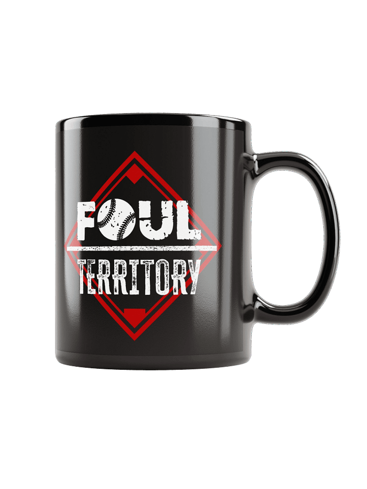 Foul Territory Glossy Black Mug product image (2)