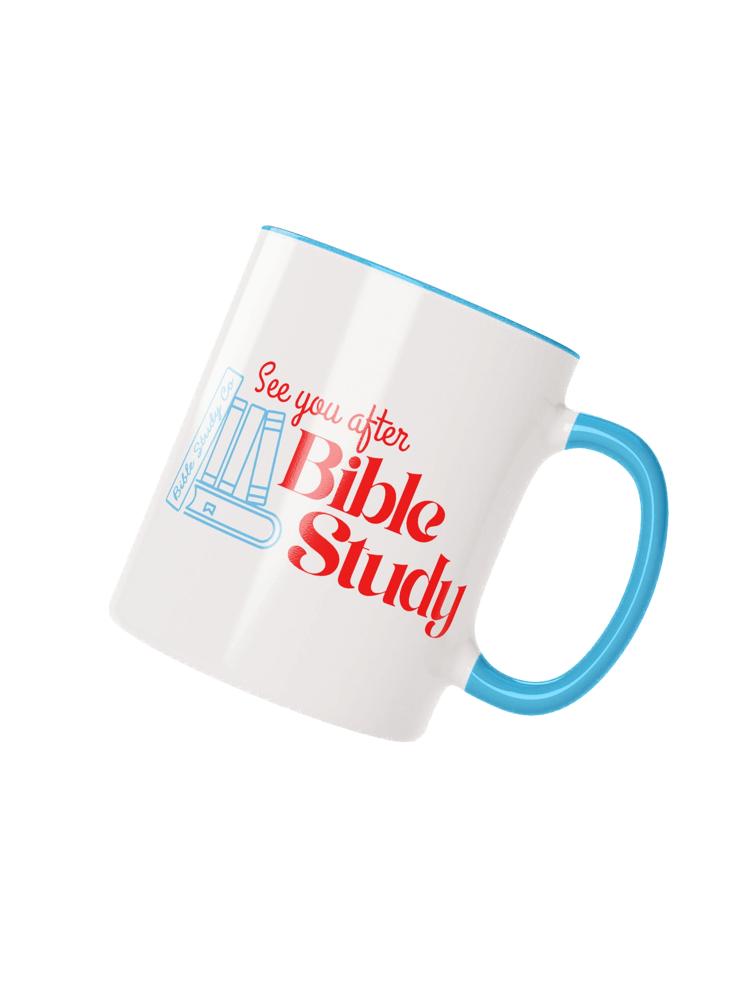 Bible Study Mug - Blue product image (4)