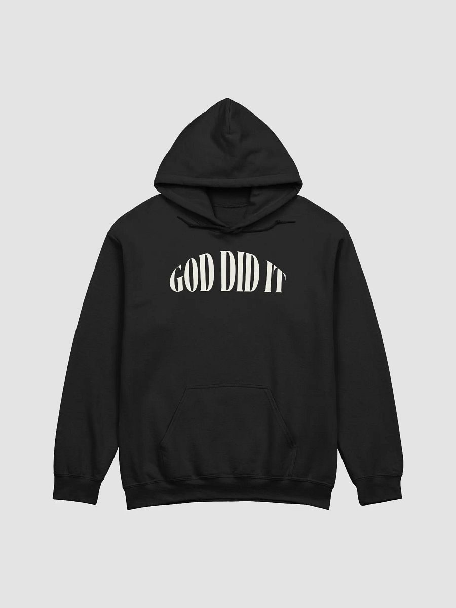 "GOD DID IT" Inspiration Hoodie product image (3)