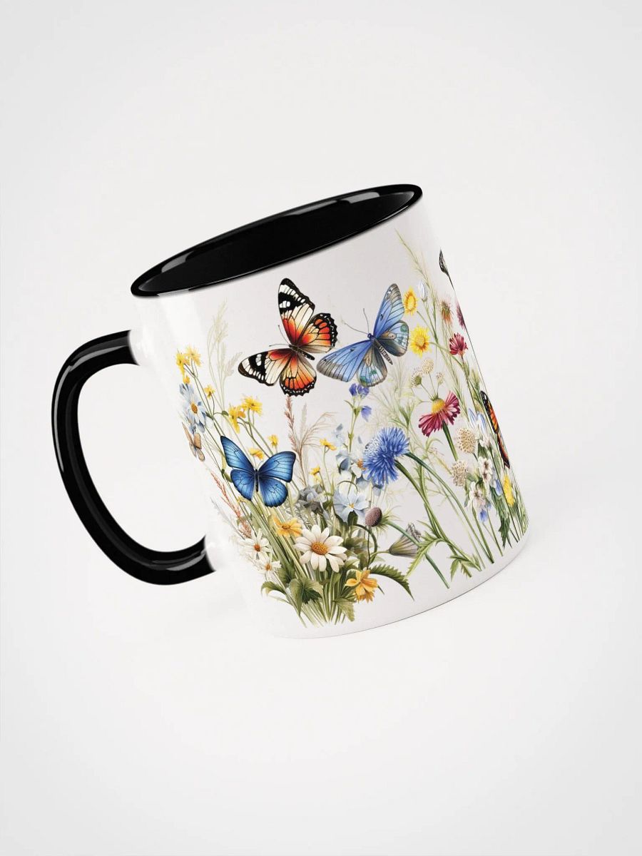Fluttering Blooms Accent Mug product image (2)