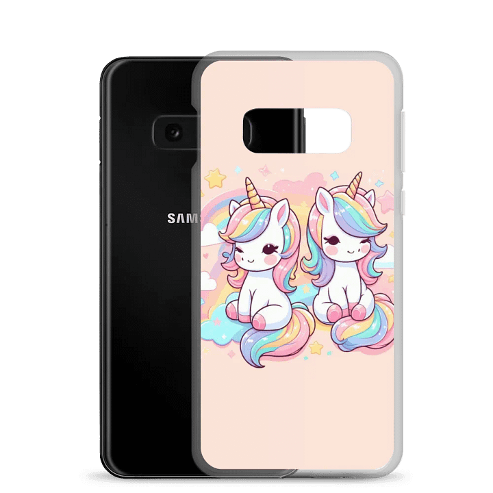 Rainbow Unicorn Dream Samsung® Clear Case product image (21)