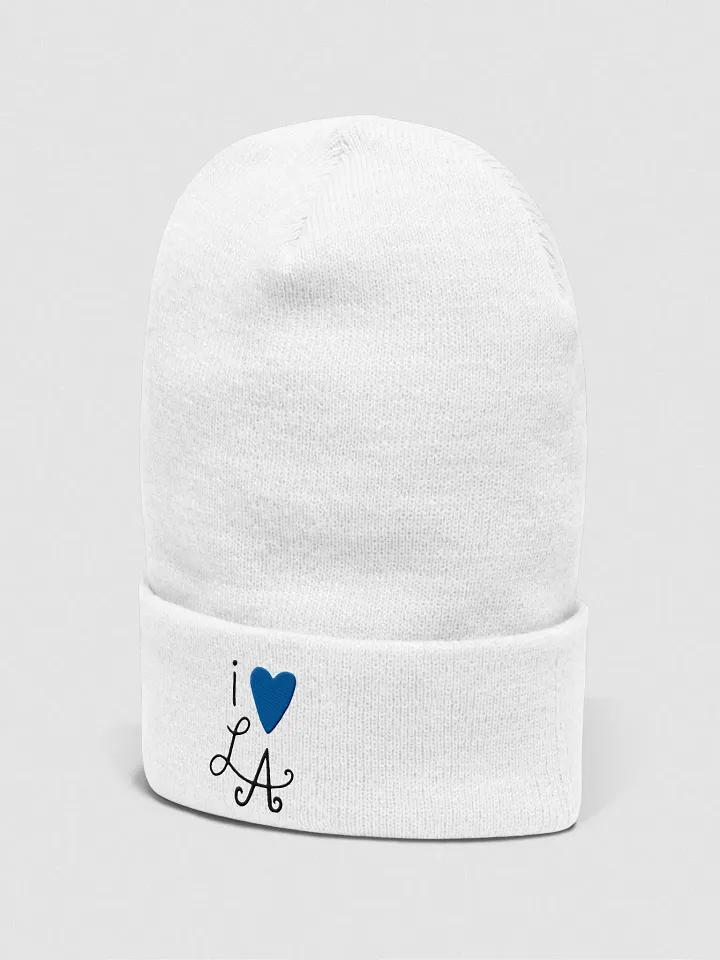 i ❤️ LA Beanie ~ Dodger Blue product image (3)