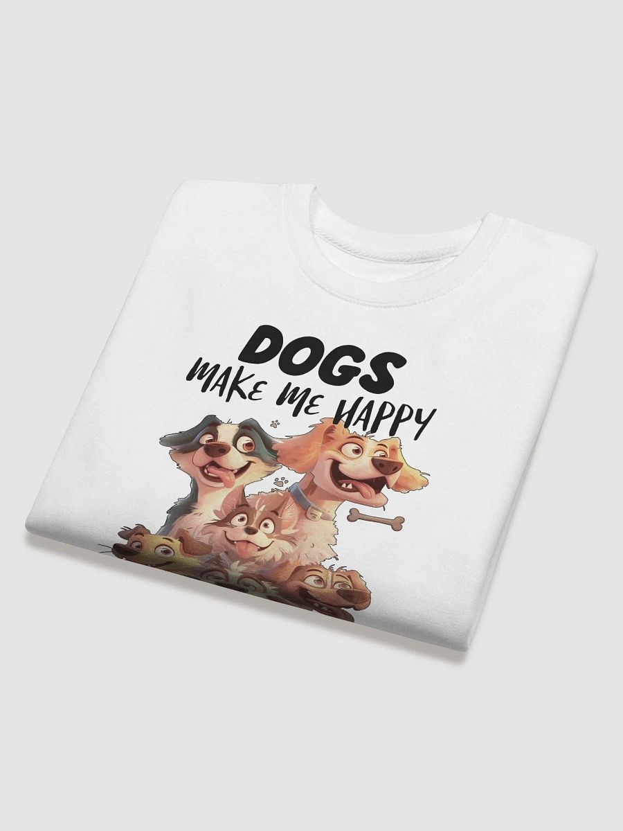Funny Dogs Make Me Happy, Humans Make My Head Hurt Unisex Premium Sweatshirt product image (4)