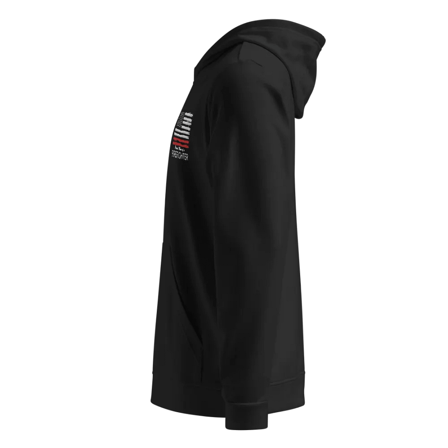 Proud Mom of Firefighter Adidas fleece hoodie product image (4)