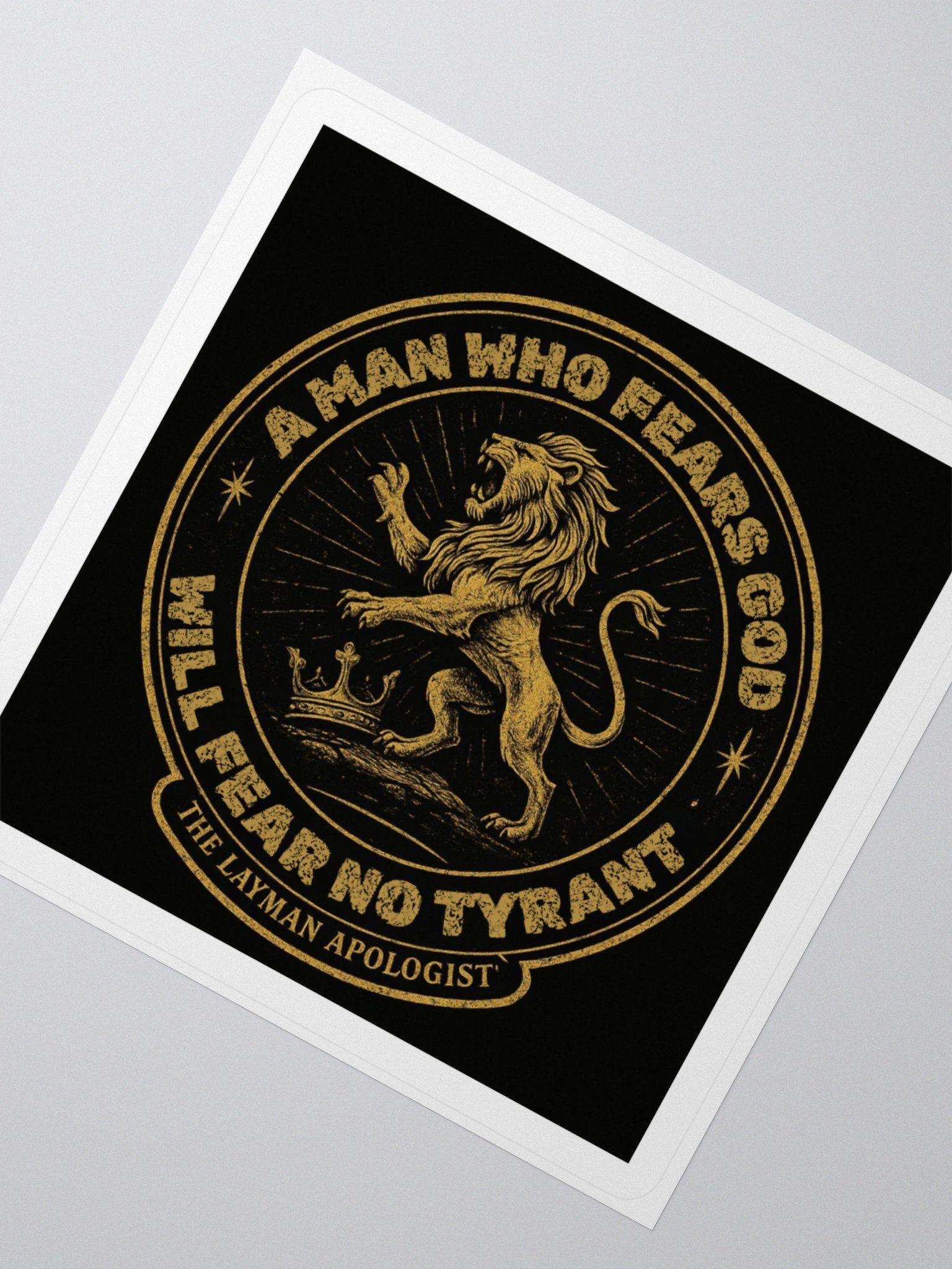 Fear No Tyrant sticker product image (4)