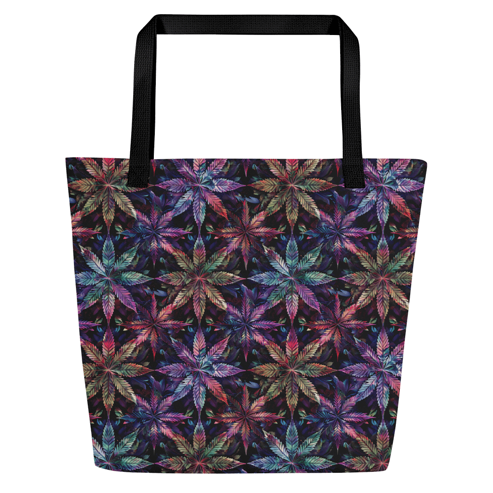 Cannabis - Jewel of the Night – Design | Large Tote Bag product image (2)