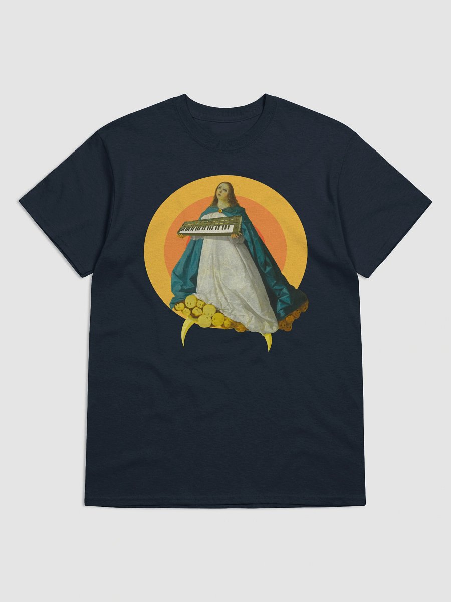 Immaculate conCZeption, Casio cz-101 classic synth Tribute by Frank Fonik, Techno EDM Unisex t-shirt product image (4)