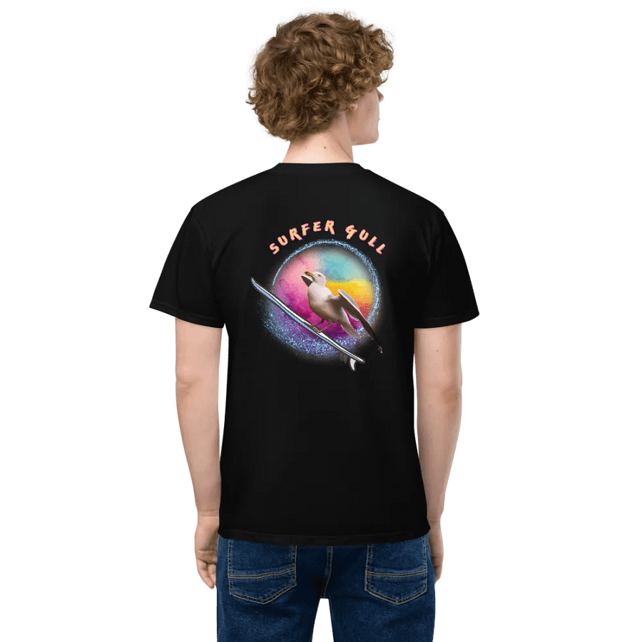 Soleil the Surfer Gull Pocket T-shirt product image (2)