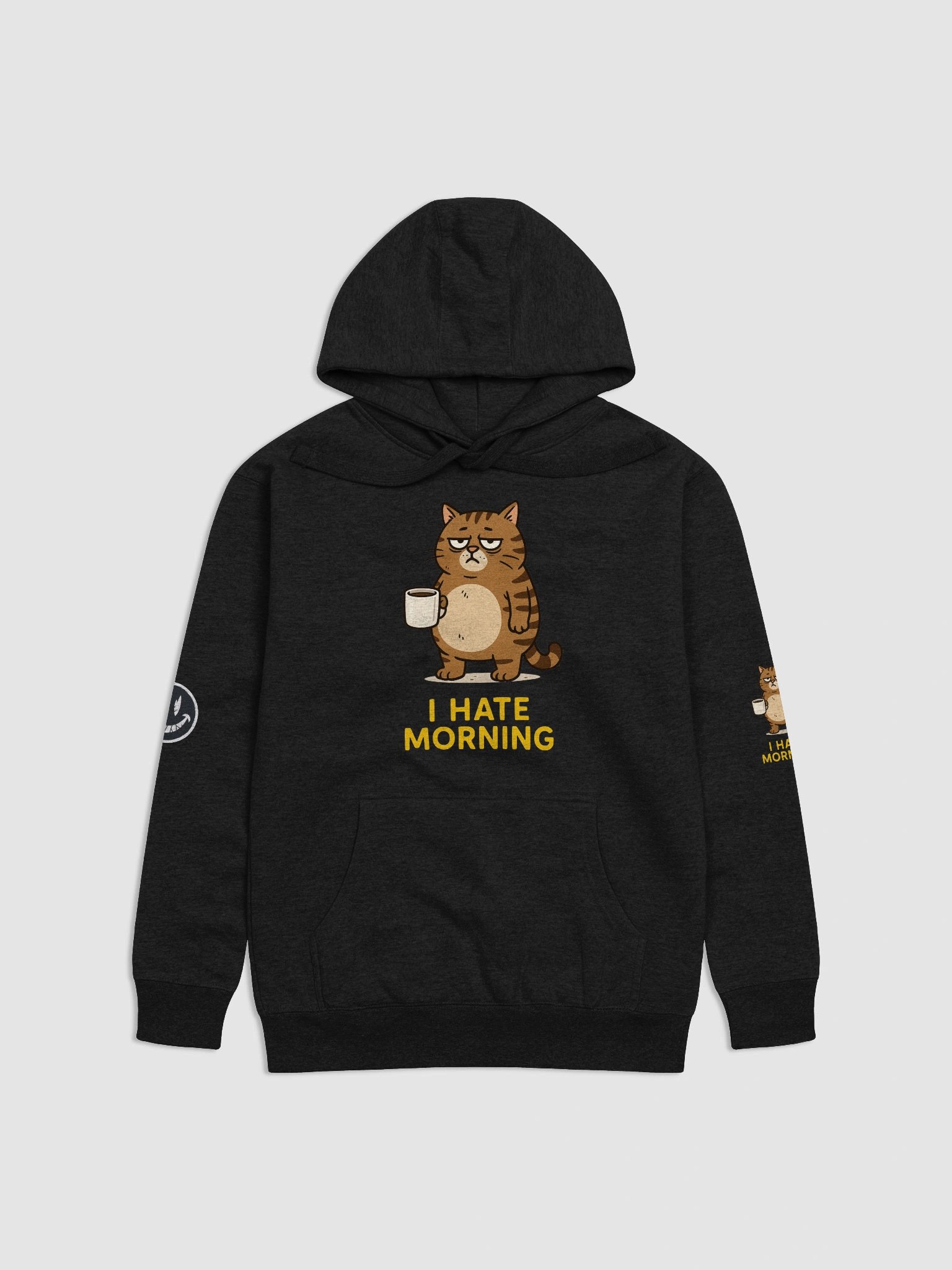 Grumpy Cat Morning Mood Premium Hoodie product image (3)