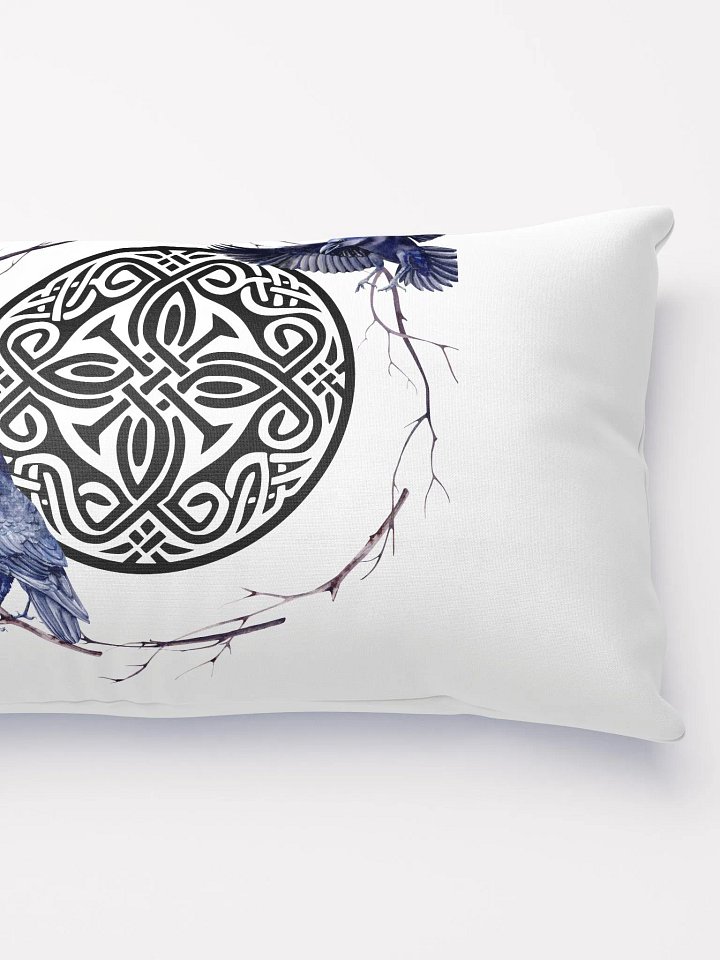 Celtic Knot Circle with a Wreath and Ravens product image (6)