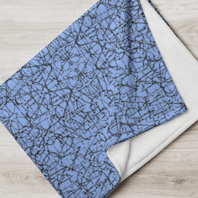 No Rockin' Angel Throw (Blue) product image (12)