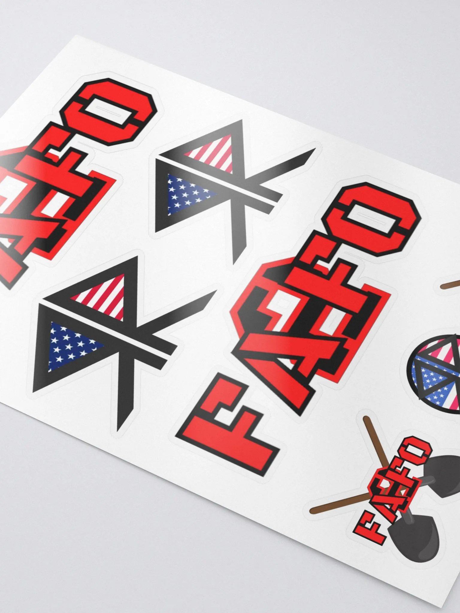 Sticker Sheet FA2FO and Logo product image (3)