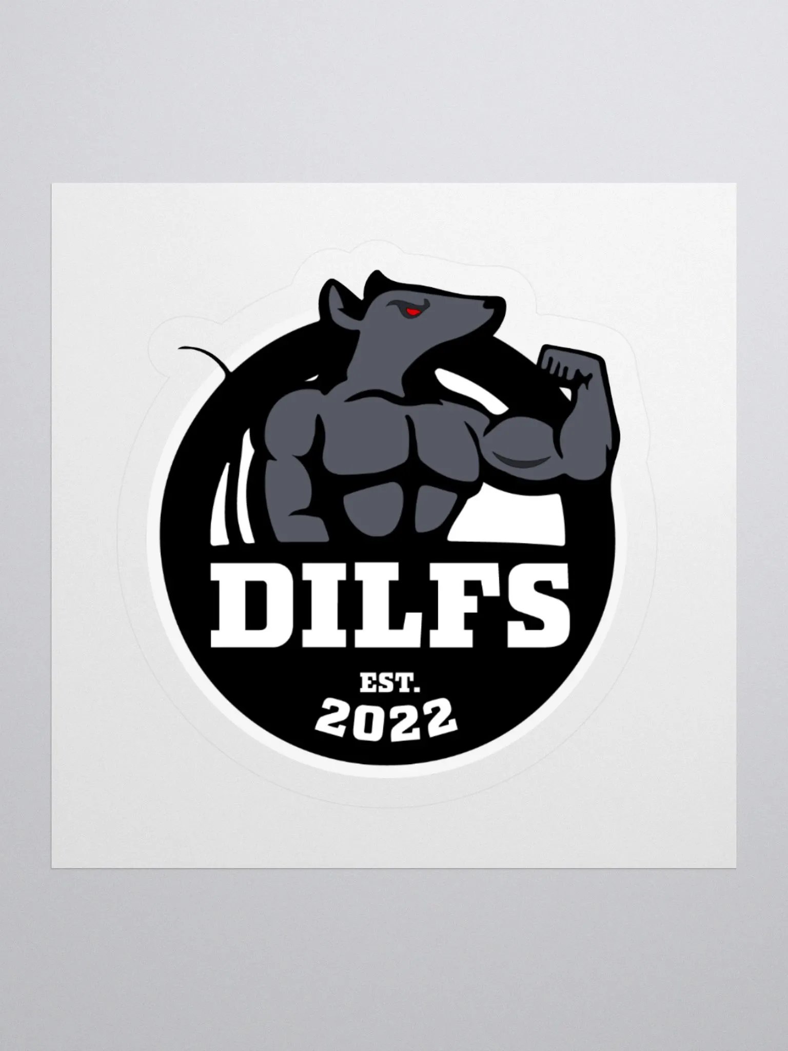 DILFS Flex Logo Stickers product image (1)