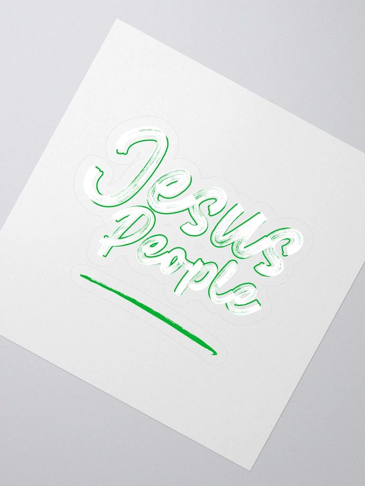 JESUS PEOPLE Kiss Cut Sticker 2 product image (2)