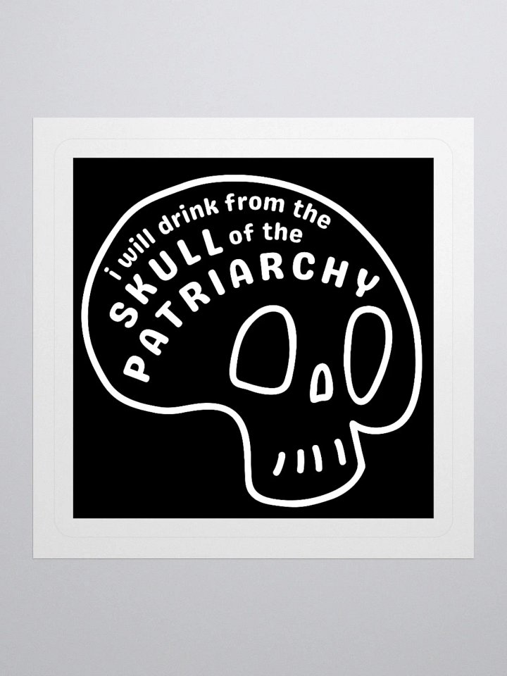 PATRIARCHY Sticker product image (1)